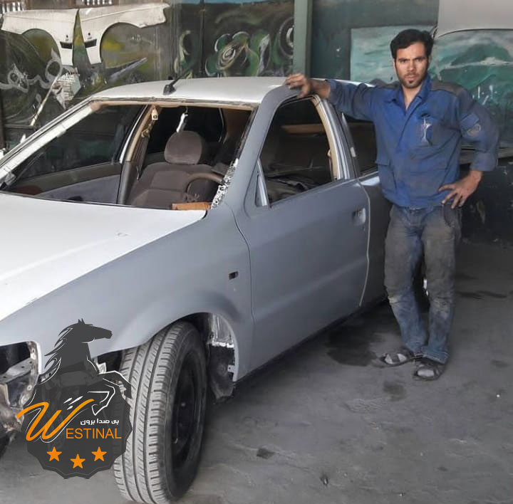 بعد از صافکاری PDR سمند