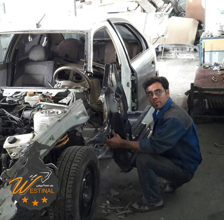 حین صافکاری PDR سمند
