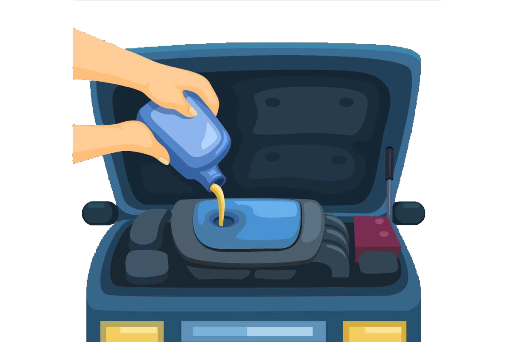 Change engine oil