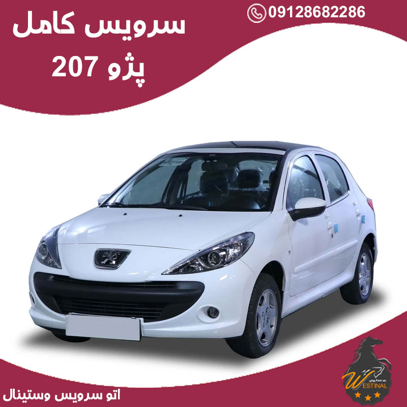 اتو سرویس پژو 207