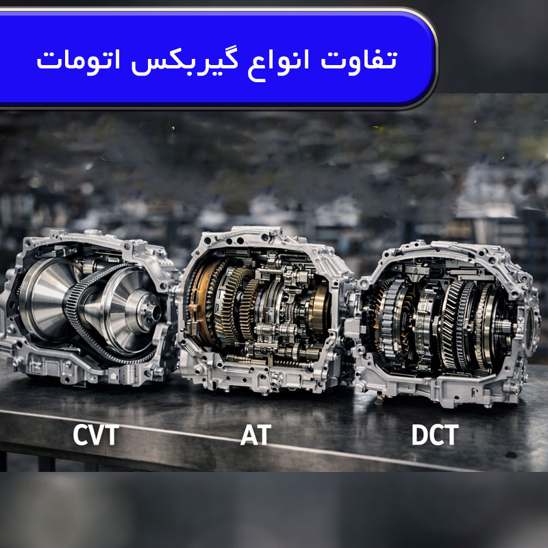 تفاوت انواع گیربکس اتومات